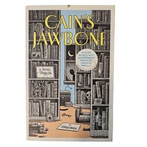 Cain's Jawbone Torquemada Literary Murder Mystery Puzzle Box Set 100 Cards 2019